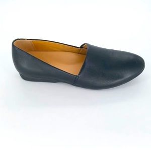 Dansko Womens Larisa Milled Nappa Black Slip On Flat Size 38 EU 7.5-8 US.